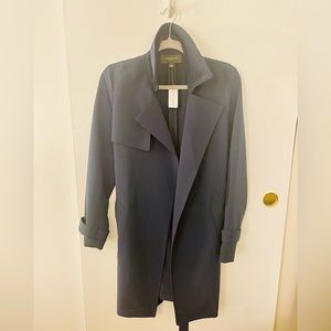 COPY - Ann Taylor Navy Blue Trench Medium NWT